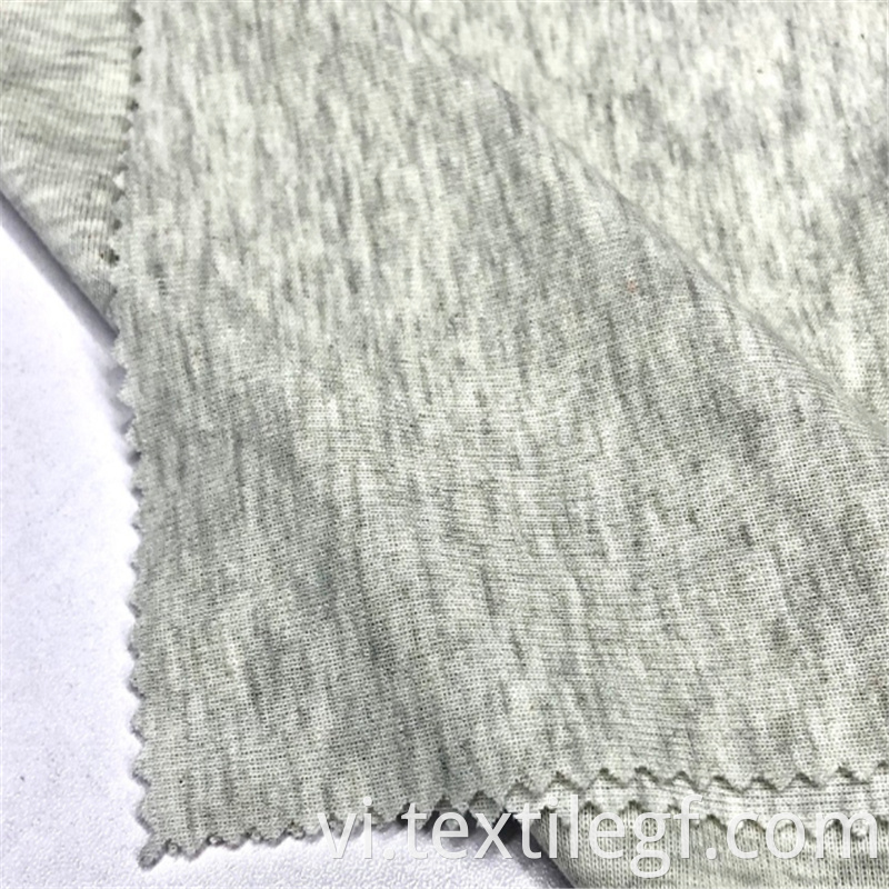 Gray CVC 1×1 Rib Knitting Fabric (2)